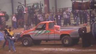 6250LB MOD FWD TRUCK FINALS 2009 HOOSIER INVIT PULL CLOVERDALE IN [upl. by Ami]