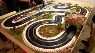 Slot Cars MiniTrack NINCO Digital 180cmx250cm [upl. by Lebasile]