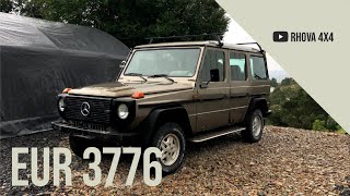 Restoring Europes Cheapest Mercedes GWagon  Project Thor Ep1 [upl. by Betta]