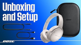 Bose QuietComfort® 45 Headphones – Unboxing and Setup [upl. by Oigres194]