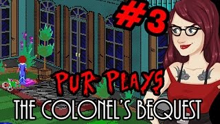 Lets Play The Colonels Bequest part 3 Secrets and Eavesdropping [upl. by Atteloj49]