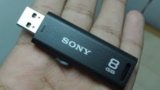 Sony 8 GB USB Flashdrive [upl. by Ahsea117]