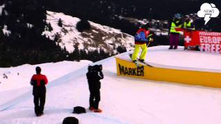 downdays LIVE  European Freeski Open Laax 2011  Slopestyle Finals [upl. by Chryste]