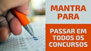 Mantra Para Passar Em Todos os Concursos  GILSON CHVEID OEN [upl. by Ajam]