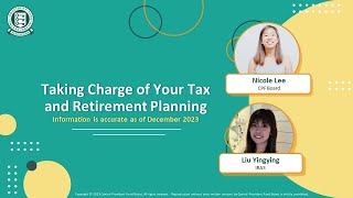 Taking Charge of Your Tax and Retirement Planning Webinar [upl. by Autrey341]