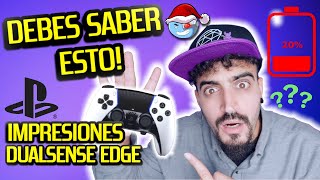 PRUEBO EL NUEVO DUALSENSE EDGE ¿DECEPCIÓN CUIDADO Con la BATERIA IMPRESIONES PS5  PlayManiaco [upl. by Noelyn]