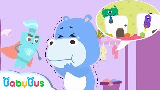 Cavity Germs Live In Hanks Mouth  Good Habit Song  Nursery Rhymes  Kids Songs  BabyBus [upl. by Sackman293]