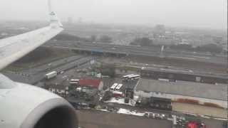 Landing at Amsterdam Airport Schiphol KLM Boeing B7377K2 [upl. by Sateia]