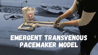 Transvenous Pacemaker Placement Training Model [upl. by Lama]