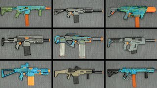 NERF SHOWCASE  Tacticool Customized Nerf Blasters [upl. by Addam]