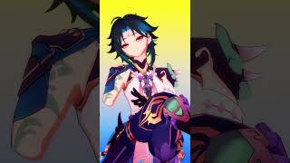 Xiao  Albedo  Kazuha  Aether【Genshin Impact MMD】2 Phut Hon [upl. by Anil]