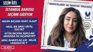 BARO SEÇİM ÖZEL İSTANBUL BAROSU GENÇ HUKUK HAREKETİ BAŞKAN ADAYI AV TÜRKAN KARA CEVAPLIYOR [upl. by Eirek]