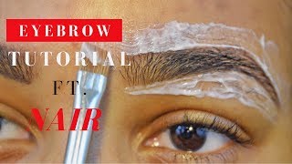 EYEBROW tutorial using NAIR [upl. by Eltsyek914]