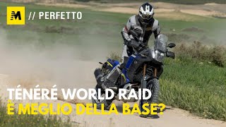 Yamaha Ténéré 700 World Raid TEST 2022 first ride col Bottu Ecco come cambia [upl. by Gilba]