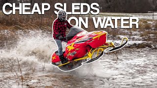 1500 Snowmobiles SKIP WATER [upl. by Sehcaep]