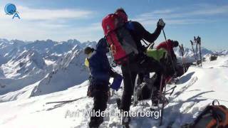 Franz Senn Hütte  Wildes Hinterbergl  Skitour [upl. by Sheri402]