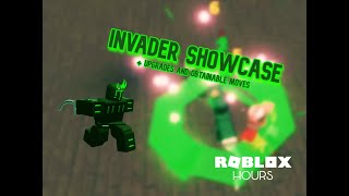 HOURS Invader Showcase  Upgrades  ROBLOX [upl. by Nomsed]