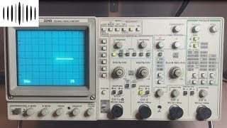 DR 15  Tektronix 2246 Oscilloscope Troubleshooting and Repair  Missing Partial Sweep [upl. by Savihc]