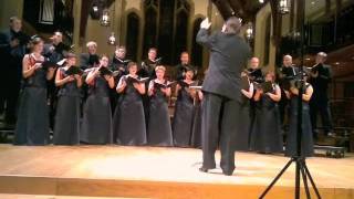 O MAGNUM MYSTERIUM by Ivo Antognini  Vancouver Chamber Choir [upl. by Aehsal]