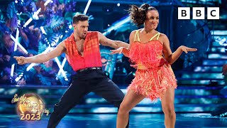 Ellie Leach and Vito Coppola Jive to Cant Tame Her by Zara Larsson ✨ BBC Strictly 2023 [upl. by Napas]