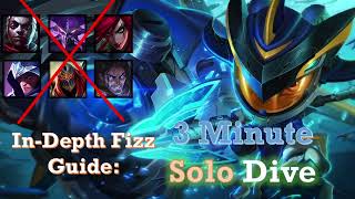 InDepth Fizz Guide How to Solo Dive Mid [upl. by Evangelin]