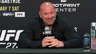 UFC 274 Dana White PostFight Press Conference [upl. by Jemimah]