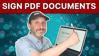 Signing PDF Documents On Your Mac [upl. by Shaefer]