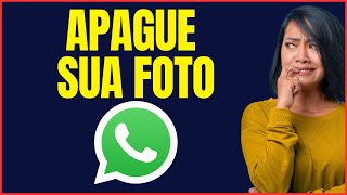 COMO APAGAR FOTO DO PERFIL DO WHATSAPP [upl. by Aisatna]