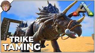 Ark Survival Evolved S6P15  KIBBLE CARNO EGG TRIKE TAMING [upl. by Rebma]