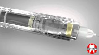 Septodont Ultra Safety Plus Safety Syringe Demo [upl. by Eniamrahc615]