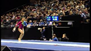 ELISSA DOWNIE 2  VAULT  2013 British Champs  Apparatus Finals46 [upl. by Magocsi]