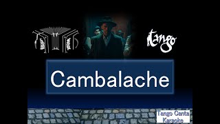 ホームカラオケ練習 Cambalache karaoke [upl. by Natsirhc]