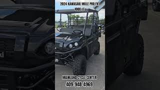 2024 KAWASAKI MULE PRO FXT 1000 LE WALKAROUND OFFROAD 4X4 BUILTTOUGH familyfun work FXT [upl. by Aisel]