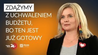 Prace nad budżetem w Sejmie Dorota Łoboda ustawa trafi do prezydenta w terminie [upl. by Born]