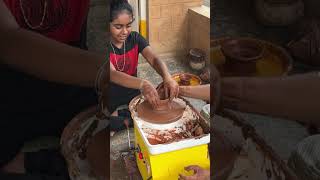 Pottery making for beginners  pottery workshop kaviartstudio pottery potterymaking [upl. by Nauqan]