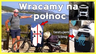 Testy przenośnej klimy Wave EcoFlow w naszym kamperze  Wracamy na północ Sardynii  Szukamy wody [upl. by Lippold]