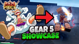 NEW Gear 5 Full Showcase  Haze Piece  Roblox [upl. by Heather]