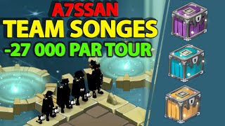 Dofus maroc  TEAM SONGES INFINI MÉLÉE 27000 T1  PANDA FECA ZOBAL OUGINAK أحسن تيم [upl. by White]