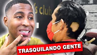 REACCIONANDO A PRANKEDY FINGE SER BARBERO Y LES HACE CORTES HORRIBLES [upl. by Marjie]