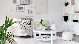 35 White Living Room Ideas [upl. by Refinnaj]