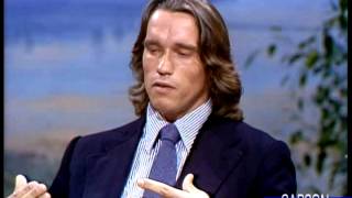 Arnold Schwarzenegger Women Can Weightlift to Get Fit Part 1 Johnny Carson [upl. by Hedveh]