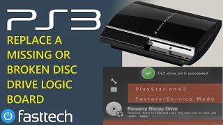 PS3 How to ReMarry a Blu Ray Disc Drive Logic Board [upl. by Egief764]