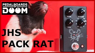 JHS Pack Rat  Pedalboards of Doom [upl. by Eanerb]