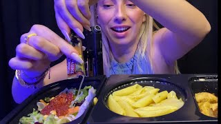 TAVUK DÜNYASI MUKBANG ASMR  PLAJDA REZİL OLDUM [upl. by Katonah]