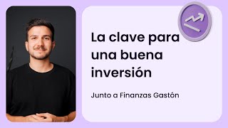 Prex  La clave para una buena inversión [upl. by Ynattyrb]