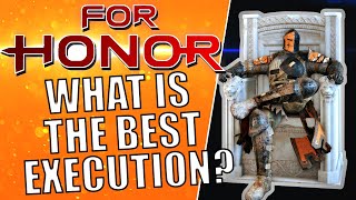 Knock Out Tournament Of Executions  For Honor [upl. by Odette829]