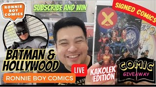 C112 BATMAN RECEIVES WALK OF FAME STAR Ronnie Boy Comics Saturday Live Stream [upl. by Olmsted]