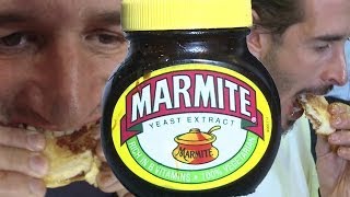 Marmite Toast Eating Challenge  MARMAGEDDON  on Absolute Radio [upl. by Elinnet432]