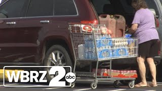 Baton Rouge residents stocking up before Francine [upl. by Capone]