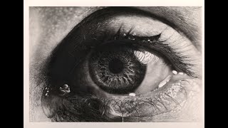 Drawing a Hyper Realistic Eye 2023 [upl. by Harifaz301]